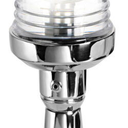 Fanale 360° led con basetta inox